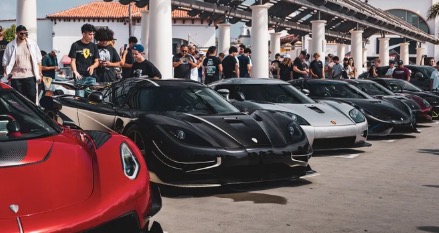 OC Cars & Coffee Car Show in San Clemente, Orange County