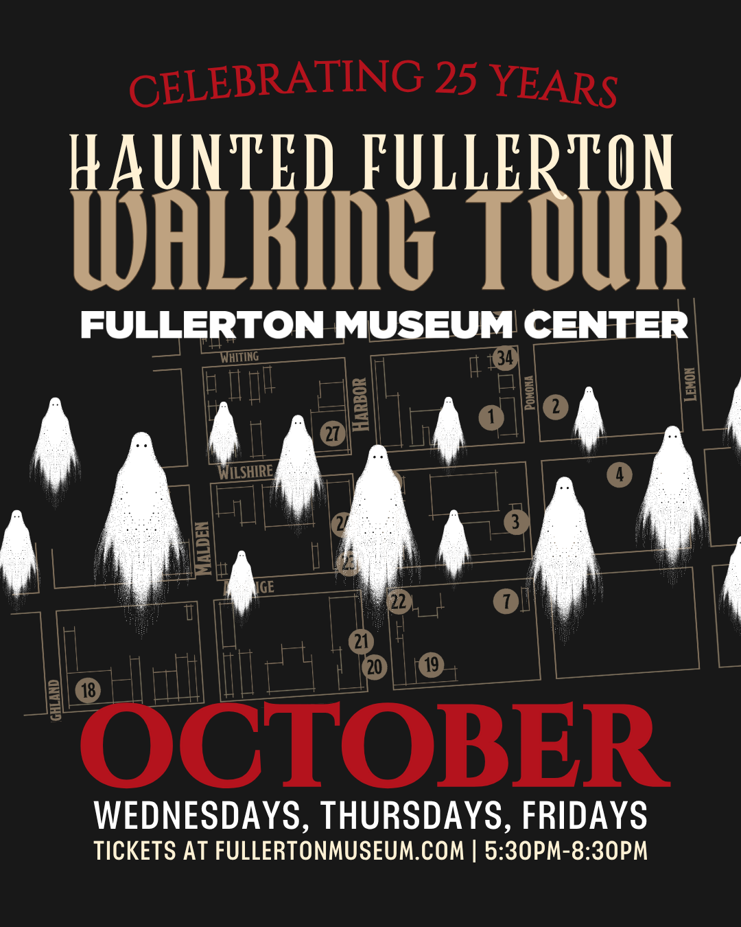 Haunted Fullerton Walking Tour