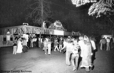 Guests line up for the first halloween haunt